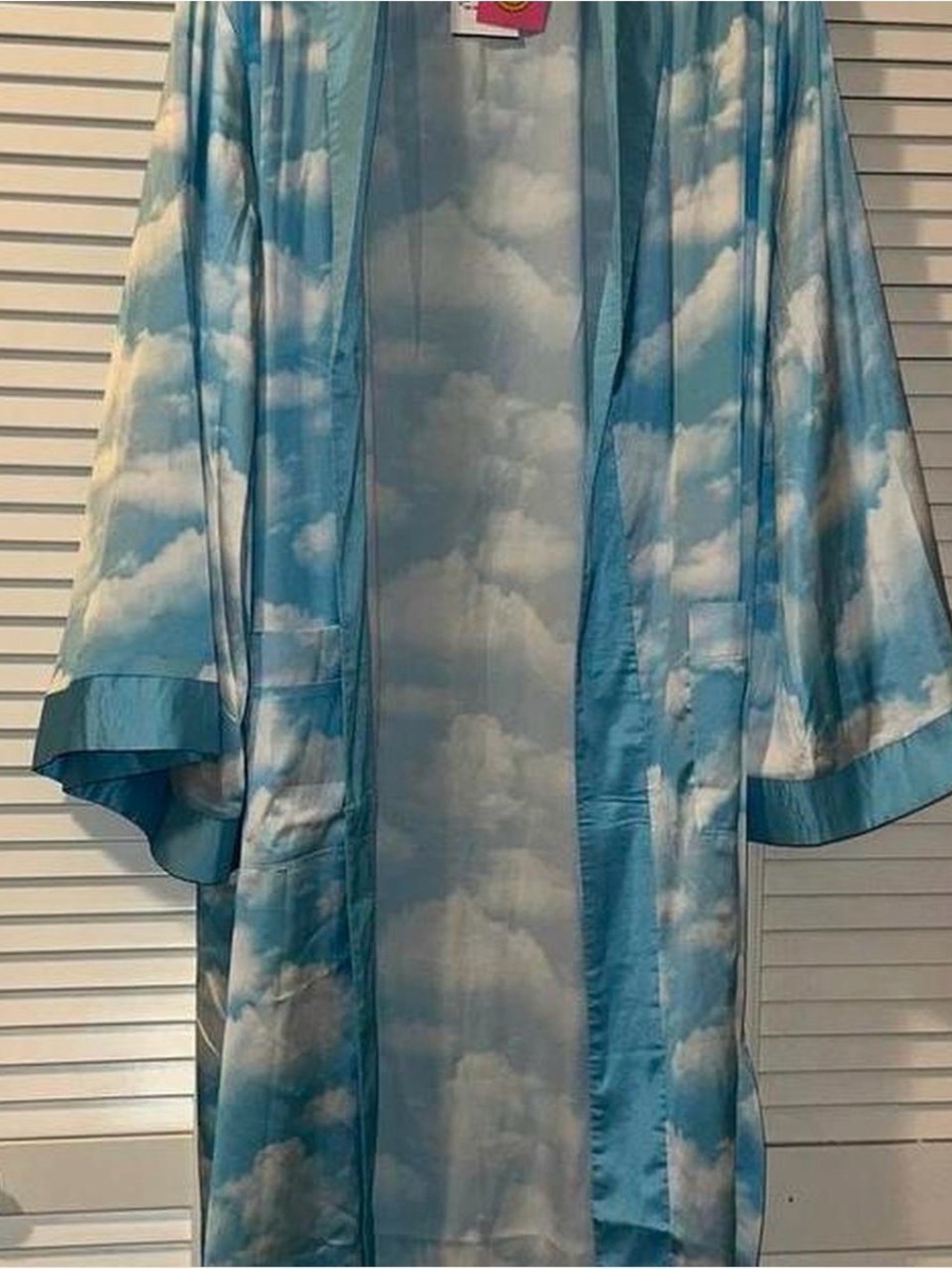 New! Dressed in LALA Good Karma Kimono in Cloud Nine - L/XL - Picture 7 of 11